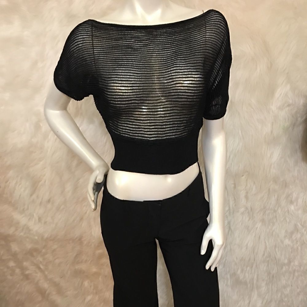 Sheer Crop Top